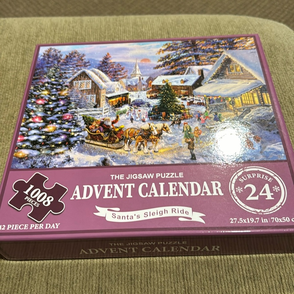 Advent Calendar Jigsaw puzzle 1008 pieces